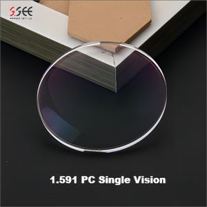 1.59 lentilles en <span class=keywords><strong>polycarbonate</strong></span> lentilles de lunettes en <span class=keywords><strong>polycarbonate</strong></span> anti-réfléchissantes lentilles optiques - Product Image 2
