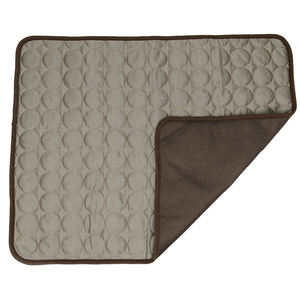 Tapis de refroidissement d'été pour animaux de compagnie-Lit pour chien et chat en soie de glace avec coussin en gel, coussin de refroidissement en latex respirant pour les fournitures pour animaux de compagnie par temps chaud - Product Image 5