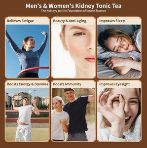 Chá Orgânico de Alta Qualidade para Homens com Ginseng, Polygonatum, Amora e Goji Berry, Chá Herbal Nutritivo e Suave - Product Image 5