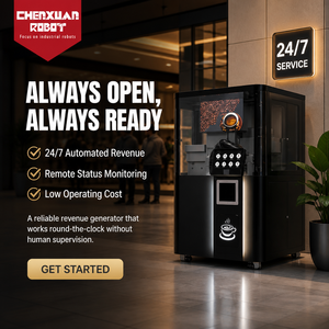 Systèmes <span class=keywords><strong>de</strong></span> robots industriels, kiosque à café, fabricant d'équipements d'automatisation professionnels pour la vente au détail intelligente sans personnel - Product Image 4