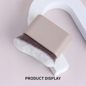 Self Tanning Kabuki Foundation Brush Flat Body Makeup Brushes <strong>Applicator</strong> For Liquid Foundation Concealer Cream Bronzer - Product Image 1