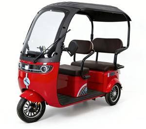 Tricycle électrique à carrosserie ouverte, double usage passagers et marchandises, double rangée, loisirs, haute puissance 650W, charge utile 200-300kg, pour <span class=keywords><strong>la</strong></span> montée et <span class=keywords><strong>la</strong></span> <span class=keywords><strong>famille</strong></span> - Product Image 2
