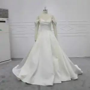 Último otoño señoras vestidos de noche un hombro blanco elegante largo encaje Maxi vestido