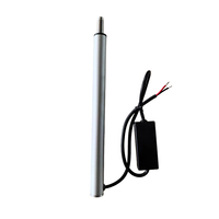 Aktuator Linear Elektrik Mini 12V 24V yang Dapat Disesuaikan, Proteksi IP54, Stroke 50-150mm, SANXING FD16, Paduan Aluminium untuk Robotika
