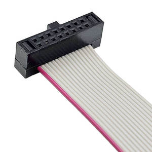 ชุดสายริบบิ้นแบนสีเทาพร้อมขั้วต่อ IDC 1.27 มม. และช่องเสียบสายเคเบิล - Product Image 6