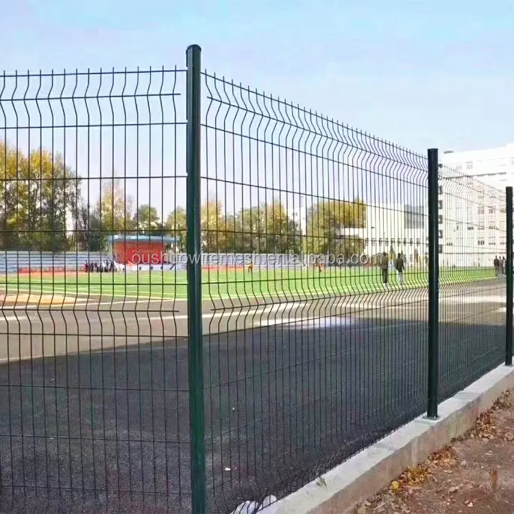 Gecoate Gelaste Tijdelijke Gaasafrasteringspanelen Fabriek Die Gelaste Eco-Vriendelijke Buitenmetalen Hekwerk, Trellis En Poorten 1-50M Verkopen