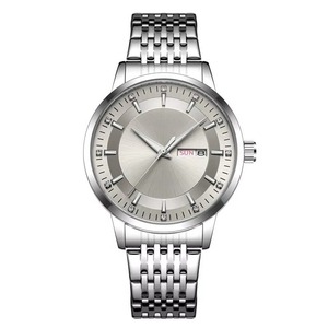 Reloj Mecánico de Imitación de Acrílico y Acero Inoxidable Totalmente Automático para Hombre, Resistente al Agua 30M, Luminoso, con Doble Calendario, Moderno - Product Image 4