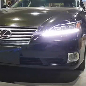 Lexus ES240 <b>LED</b> <b>Headlights</b> 06-12 Three Eye Matrix Sequential Turn Signal Retrofit Upgrade - Product Image 3