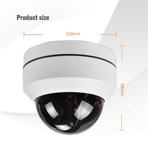 HD PTZ máy ảnh AHD TVI CVI CVBS 2.5 "Mini 1080P 5MP 2.8-12 mét 4x zoom cơ giới zoom 30M hồng ngoại tầm nhìn ban đêm HD 4 in1 Dome cam - Product Image 5