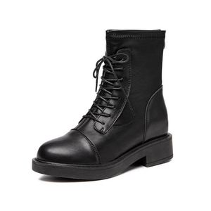 Botas de Mujer con Tacón Alto y Plataforma, Estilo Moderno, con Abertura en la Parte Superior - Product Image 4