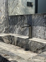 Dalle de marbre italien Palissandro Bule de qualité supérieure, polie/affinée, taille personnalisée, pour revêtement de sol, carrelage, vasque, cuisine, intérieur, usine