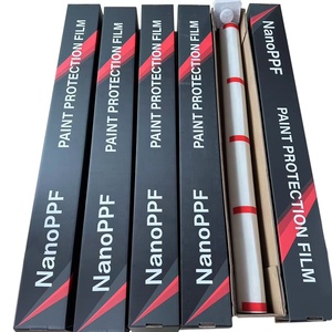 Garanzia 10 Anni Pellicola Protettiva Vernice <span class=keywords><strong>Auto</strong></span> PPF in TPU 7.5mil 1.52*15m/Rotolo Adesivo Trasparente Antigraffio per Carrozzeria <span class=keywords><strong>Auto</strong></span> - Product Image 1