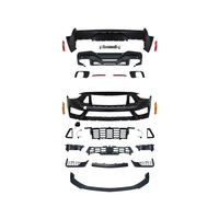 Kit carrosserie avant et arrière pour Ford Mustang S550 2018-2023, mise à niveau 2024+, style Dark Horse, kit de conversion