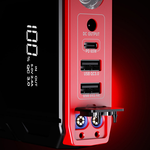 Bán buôn ABS vỏ bên ngoài 12000 ngân hàng điện với LED nhấp nháy ánh sáng đôi sạc pd65w xe nhảy khởi động cho điện khẩn cấp - Product Image 5