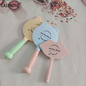 Espejo de Mano Pequeño de Plástico con Forma de Corazón, Espejo de Maquillaje Personalizado, Espejo Cosmético para Mujer - Product Image 5