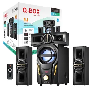 Q-BOX Q-703 새로운 우퍼 8 옴 15 인치 네오디뮴 스피커 새로운 도착 고품질 전문 사운드 바 7.1