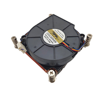 Refroidisseur d'air pour boîtier d'ordinateur COOLSERVER LGA2011 1U3CC avec ventilateur silencieux à dissipateur thermique 95W TDP à double roulement à billes pour le refroidissement du processeur de bureau
