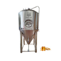Réservoir de fermentation de bière en acier inoxydable 1000L 2000L 304 316 pour équipement de brassage de bière