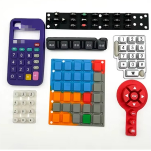 Silicone cao su đúc 2D/3D bản vẽ tùy chỉnh màu sắc hình dạng máy tính Bàn phím Silicone cao su khuôn ép sản phẩm - Product Image 5