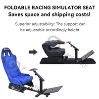 GY077 Sédentaire Pas Fatigué Full Motion Car Race Seat Sim Racing Simulator Cockpit pour Playstation 2 3,Wii,XBox,Xbox 360