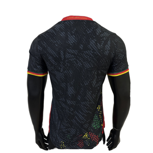 เสื้อฟุตบอลทีมชาติไทย รุ่นใหม่ ฤดูกาลใหม่ ชุดทีมผู้ใหญ่ แขนสั้น โพลีเอสเตอร์ 100% ระบายอากาศได้ดี แห้งเร็ว คุณภาพสูง สำหรับทุกเพศ - Product Image 1