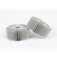 Service d'usinage CNC en aluminium, profilé en aluminium Sunflower, radiateur de lampe LED, dissipateur de chaleur à haute efficacité