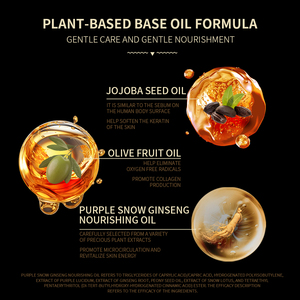 Özel etiket saf siyah çay temizleme yağı derin gözenek temizlemek ve makyaj çıkarıcı Vegan ve yağsız - Product Image 4