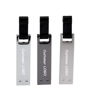 Kostenlose Beispiele High Speed Memory Stick mit Schlüssel bund Large Storage Metal Thumb Drive 128GB USB-Flash-Laufwerke