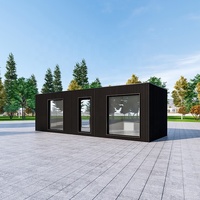 Conteneur habitable à plancher plat de 20, 30 et 40 pieds, maison préfabriquée de luxe 3*9*2.8m, bureau, chambre à coucher, prix abordable, Malaisie