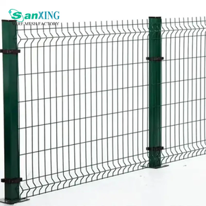 PVC Coated 3D V Bend Welded <b>Wire</b> Fence for <b>Garden</b> fencing - Product Image 2