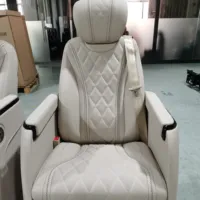 Luxury microfiber leather Refitting Hidden Folding Bar Seat Business Car Van Seat for JEEP Wrangler