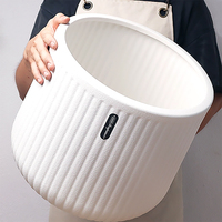 Pot décoratif moderne en résine, pour salon, balcon, plantes d'intérieur, grand pot à fleurs