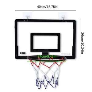 Mini <span class=keywords><strong>canestro</strong></span> <span class=keywords><strong>da</strong></span> basket porta interna a parete e sala tiro canestri per bambini Sport gioco Set - Product Image 6