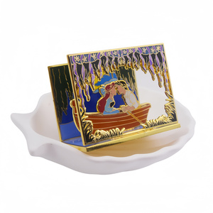 เข็มกลัดติดเสื้อลายนกฟลินน์รูป<span class=keywords><strong>เจ้า</strong></span><span class=keywords><strong>หญิง</strong></span>ราพันเซลเข็มกลัดติดเสื้อลายคู่รักเข็มกลัดเคลือบแบบแข็งติดปกเสื้อเพิร์ลกลิตเตอร์ตามสั่ง - Product Image 1