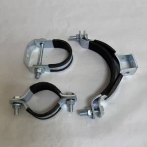 Morsetto per tubo in ferro resistente per vendita diretta del produttore per rivestimento in gomma resistente morsetto antisismico per tubo - Product Image 1