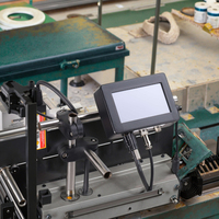 Machine d'impression de codage par lots semi-automatique électrique Lanmotec pour la date d'expiration sur les bouteilles, les sacs en plastique et les cartons avec code QR