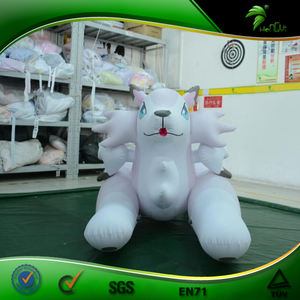 Надувная розовая лисица для катания, надувная игрушка для животных Hongyi, надувная лисица Sph, 2,5 м - Product Image 3