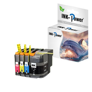 Tinta-power lc20e lc21e lc22e lc23e, cartucho de tinta de inkjet premium compatível com <span class=keywords><strong>brother</strong></span> <span class=keywords><strong>DCP</strong></span>-J983N MFC-J5920DW impressora - Product Image 1