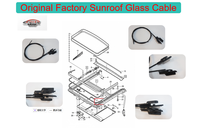Prix Usine RUISU Marque BENZ CLA 118 M-Class 167 Kit de Réparation Câble Vitre Toit Ouvrant Fer Plastique Garantie 1 An Qualité OEM Supérieure