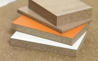 Panneau MDF en bois mélaminé ignifuge et imperméable, de qualité E1, pour meubles modernes, 3 mm, 5 mm, 12 mm, 15 mm, 18 mm