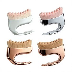 Nuevo Cepillo Linfático en Forma de C para Masaje Facial, Cepillo de Plástico con Fibra Sintética para Cuidado de Ojos y Cuello, GZ RTS, Pedido Mixto al por Mayor - Product Image 2