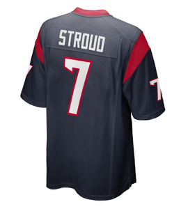 Maillots de football américain cousus 7 C.J. Stroud 12 Nico <span class=keywords><strong>Collins</strong></span> 51 Will Anderson Jr. 24 Derek Stingley Jr 3 Dell 31 Pierce - Product Image 4