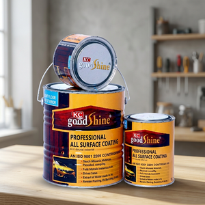 NC Primer Surfacer Brown Liquid Coating for Wood Metal Surfaces <b>Brush</b> & Spray Application Smooth Finishing Decorative Paint - Product Image 2