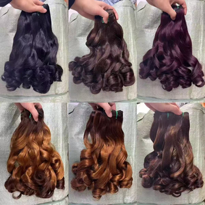 100% Cabello Humano Virgen Sin Procesar, Varios Colores y Estilos, Extensiones de Cabello Humano, Ondulado Natural, Rizado, <span class=keywords><strong>Pixie</strong></span> Curl, Liso, Venta al Por Mayor - Product Image 4