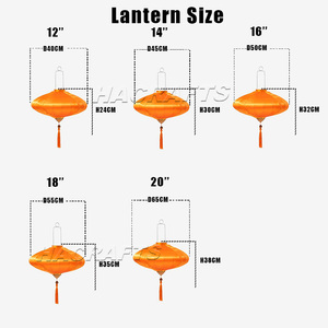 Lanternes en soie chinoises au <span class=keywords><strong>prix</strong></span> d'usine, nouveau design, lanternes en soie diamant, forme de soucoupe <span class=keywords><strong>volante</strong></span>, différentes couleurs - Product Image 5