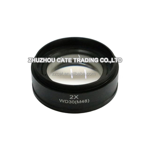 <span class=keywords><strong>Lentille</strong></span> optique auxiliaire <span class=keywords><strong>Barlow</strong></span> pour Microscope stéréo, <span class=keywords><strong>lentille</strong></span> d'objectif auxiliaire de 3,5mm 2x, M48, M42, M50, wt30 - Product Image 2