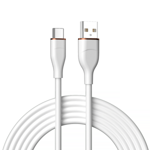 Câble de charge rapide et de données en silicone Type-C 1M 6A pour imprimante OPHIE 66W (vente en gros) - Product Image 1