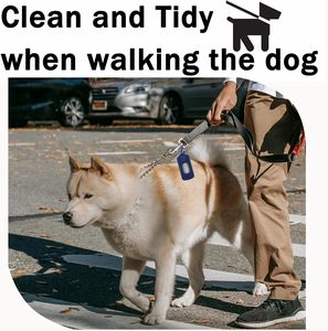 HuamaohengchunDog Poop Bag Dispenser for Leash with <b>Snap</b> <b>Clip</b>, Skin-friendly Texture Waste Bag Holder for Dog Walks and Cats - Product Image 6