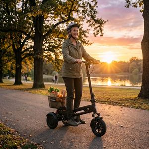 Hikerboy Dura Scooter Elettrico a Tre Ruote con Doppio Motore e Cambio Multivelocità W E D S - Product Image 4