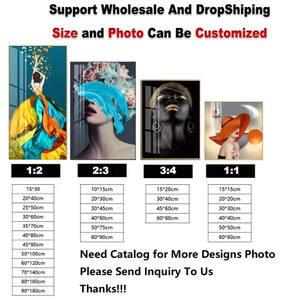 Impression sur toile d'art <span class=keywords><strong>de</strong></span> film vintage, style classique, décoration murale, affiche, art mural moderne sur toile pour bureau, restaurant, bar - Product Image 4